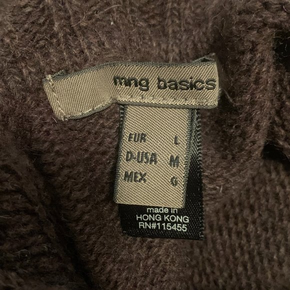 Brown Long Sleeve Turtleneck - Picture 9 of 9